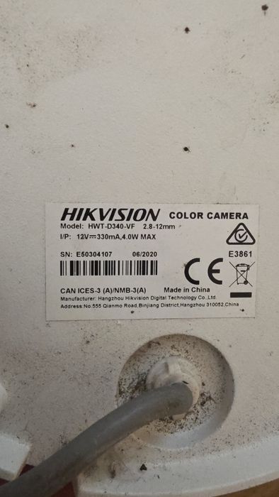 Zestaw monitoringu analogowego 5x kamera