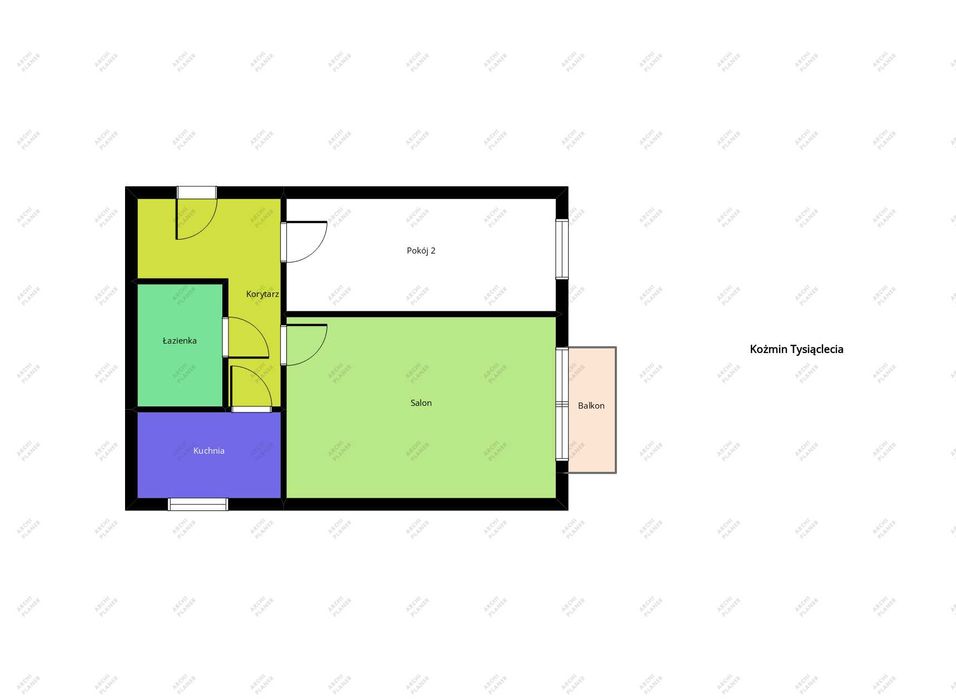 Mieszkanie 2 pokojowe na sprzedaż