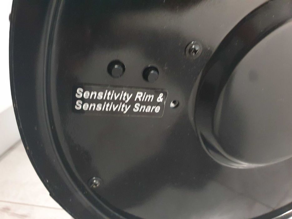 Pad tom perkusji elektronicznej 12'' dual snare dwa trigery