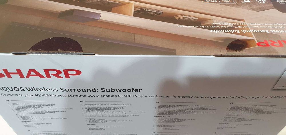 Subwoofer Sharp CP-AWS0101 NOWY - komismadej.pl