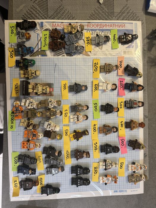 Міні фігурки lego Star Wars (оригінальні)