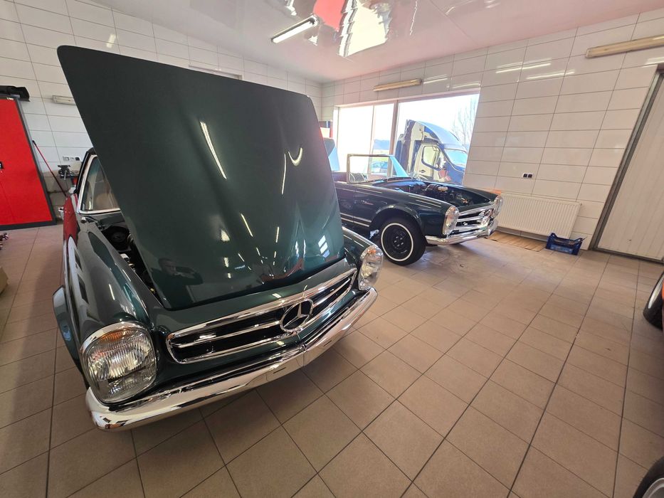 Mercedes-Benz w 113 Pagoda 190 sl Renowacja