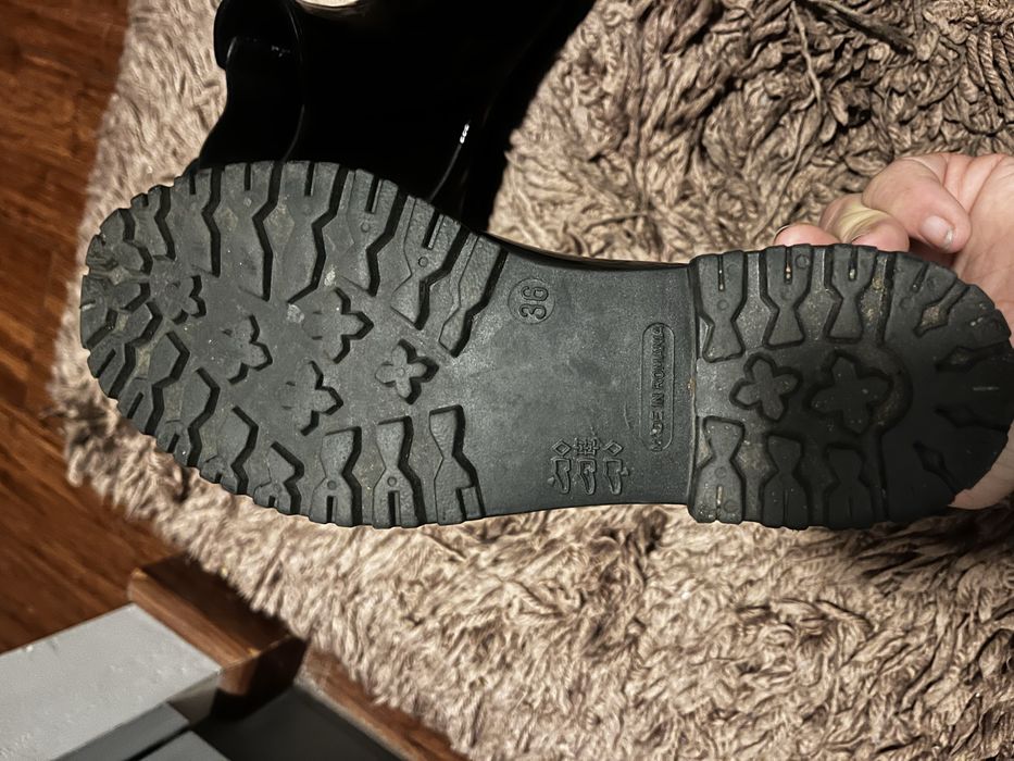 Hugo boss sztyblety czarne glossy rozm36 / jazda konna