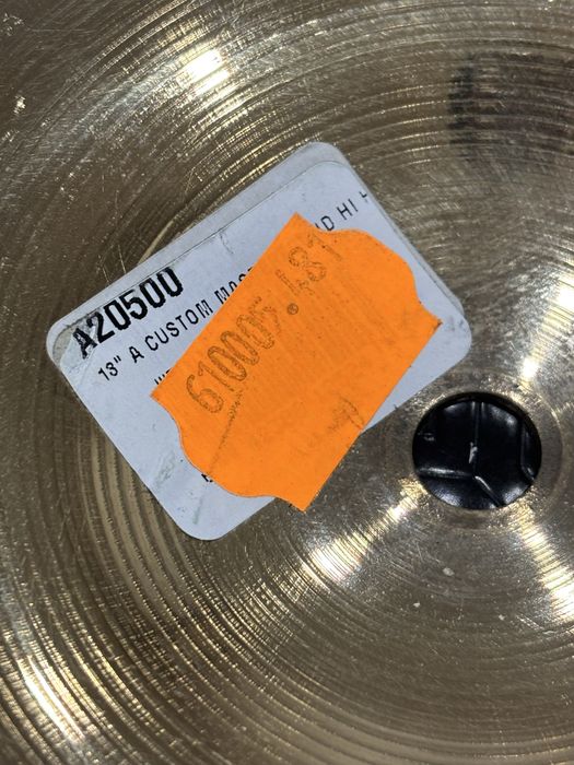 Hi Hat Zildjian A Custom Mastersound 13”