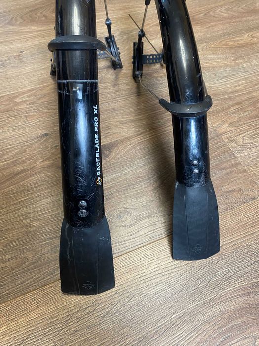 Велосипедні крила SKS BLUEMESKS RACEBLADE PRO XL, педалі Shimano, Time, винос, велоокуляри
