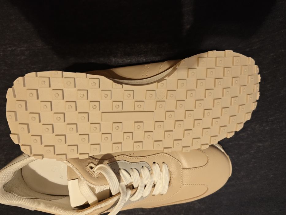 Nowe buty męskie skórzane Aigner