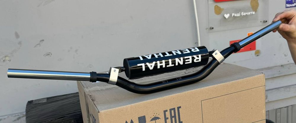 Руль Рентал, моторуль, руль 22/28мм, руль 28мм, руль IGP на мотоцикл