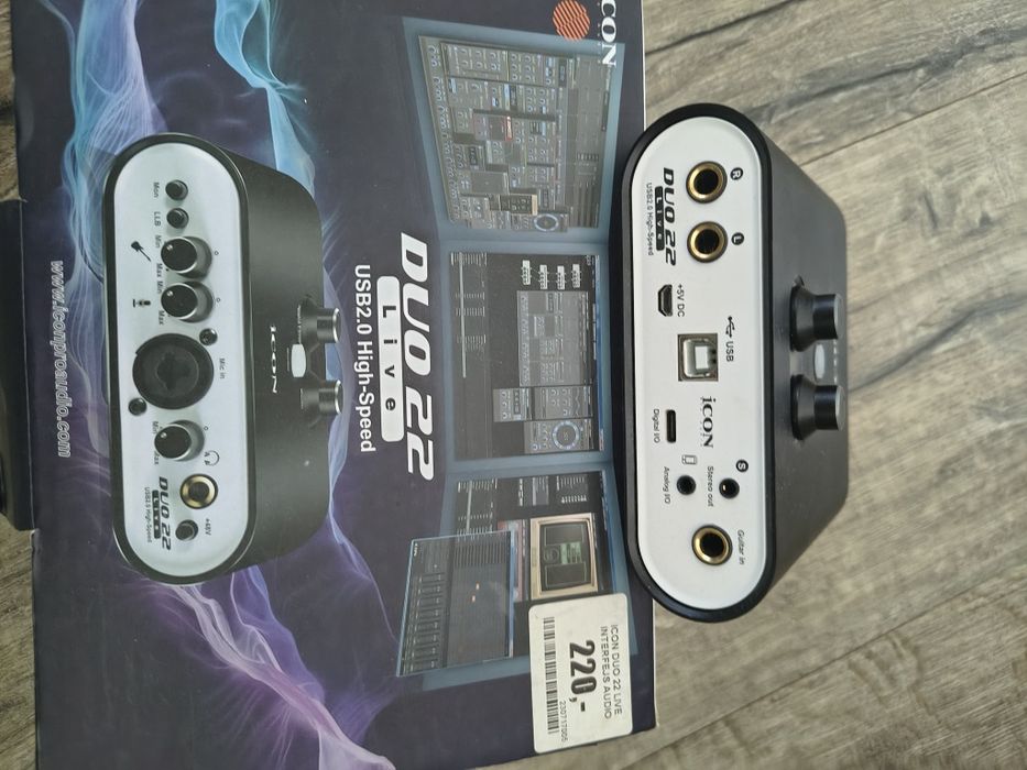 Interfejs audio icon duo 22