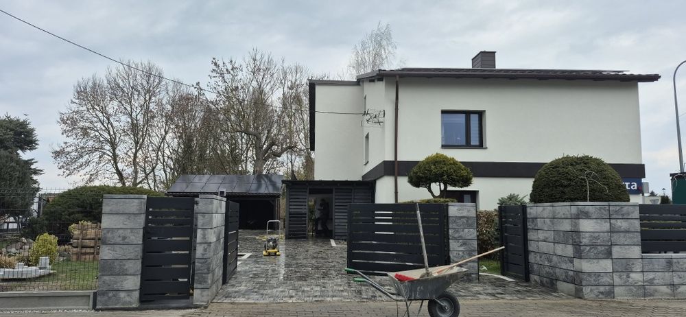 Układanie kostki brukowej