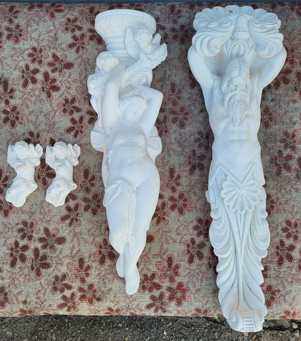 Скульптуры из гипса в наличии и на заказ