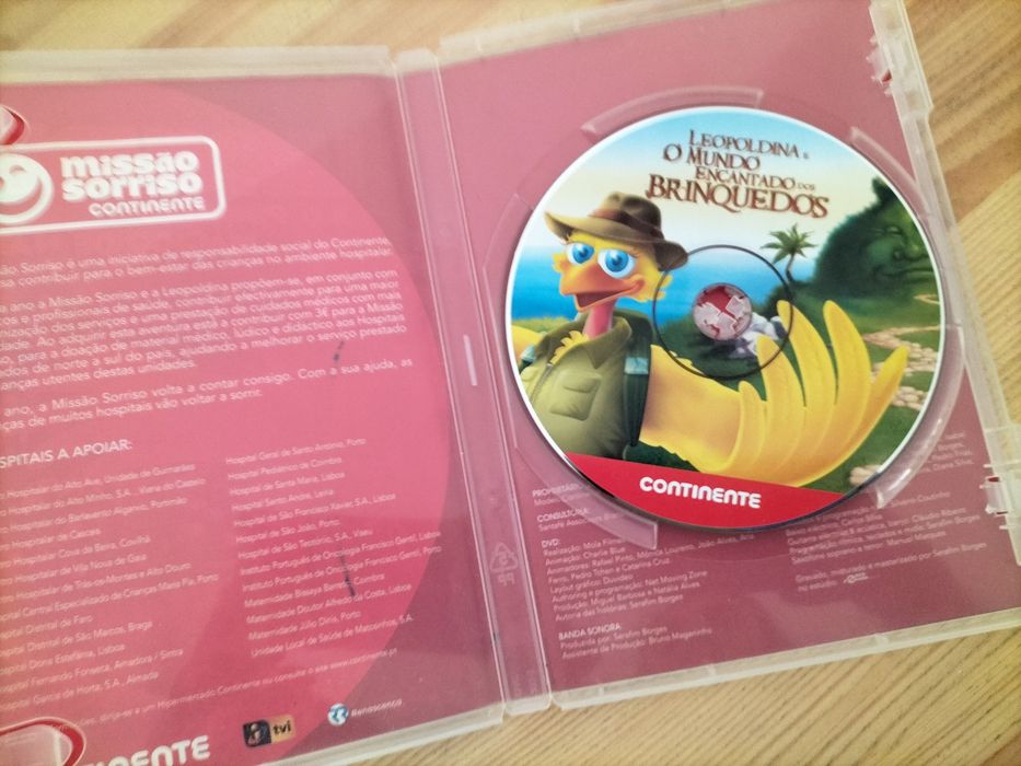 DVD - Leopoldina e o pinheiro mágico de Natal