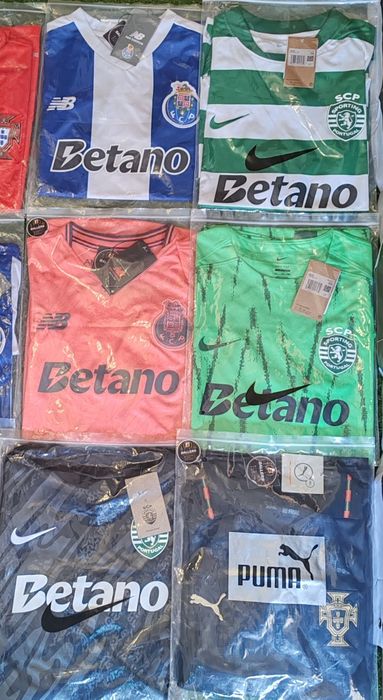 Camisolas Futebol Variadas