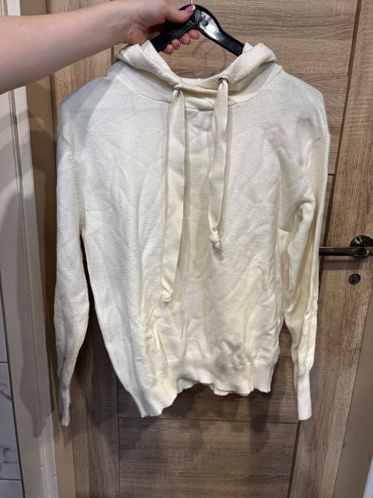 Sweter bluza z kapturem M