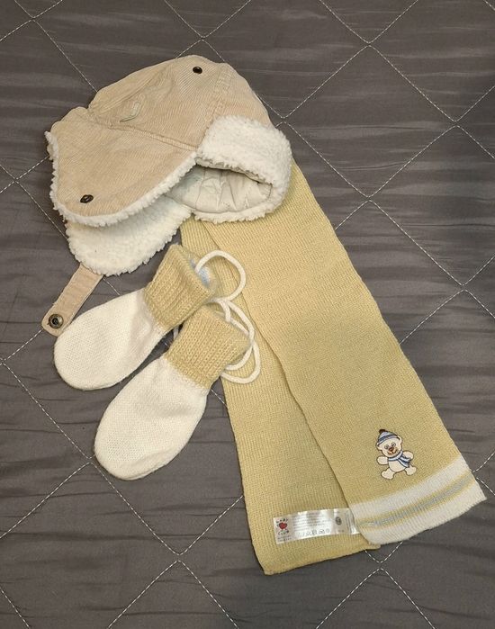 Зимова трійка для малюка H&M +Baby Club дуже гарний стан