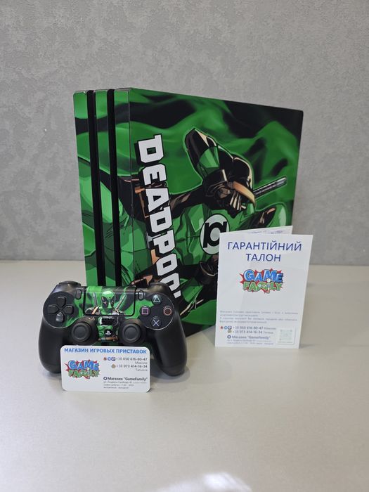 Ps4 Pro Sony Playstation 4 Ps 2 Ревізія CUH7116B HDD 1TB 1024GB 12 Місяців Гарантія Магазин + Ігри RDR 2 Red Dead Redemption ABZU Subnautica Horizon
