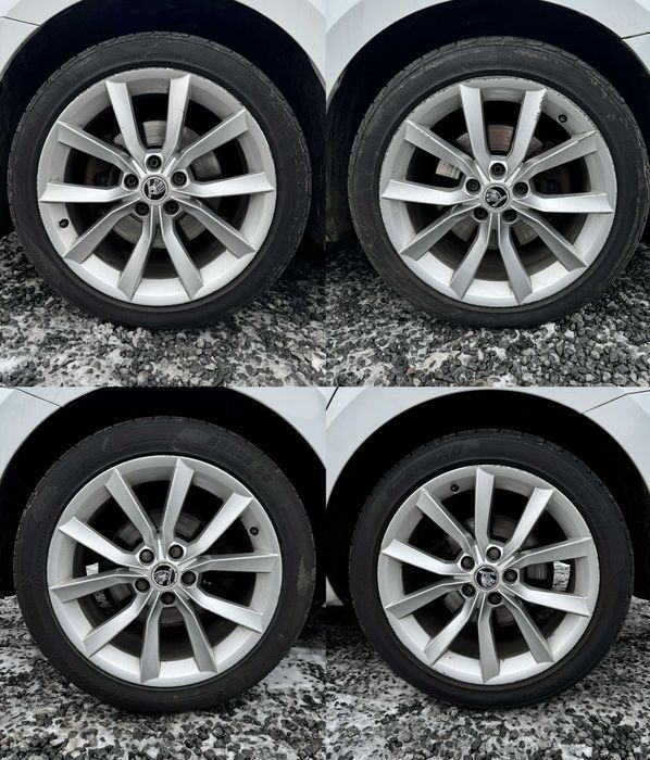 Диски з гумою колеса R18 5x112 8J ET44 Skoda Volkswagen