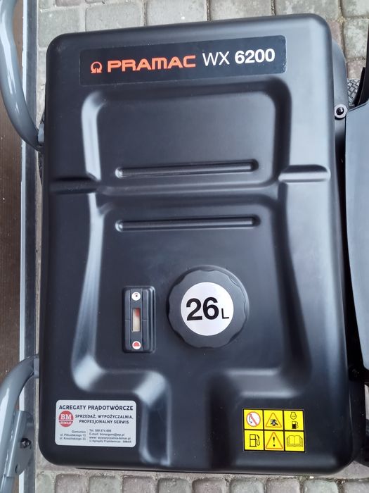 Генератор - PRAMAC - WX 6200