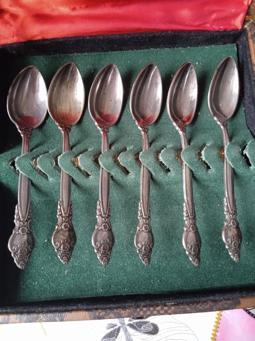 Набір ложок для кави,мнц ,6 штук 12 см.