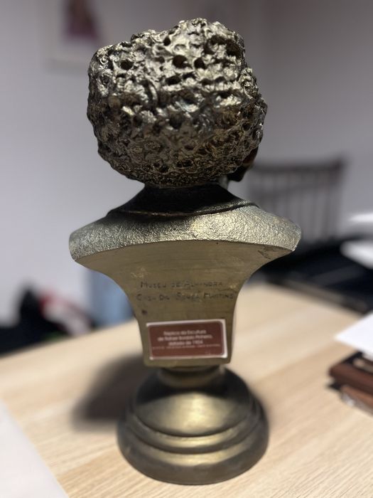 Replica do busto do Dr. Sousa Martins, Bordallo Pinheiro