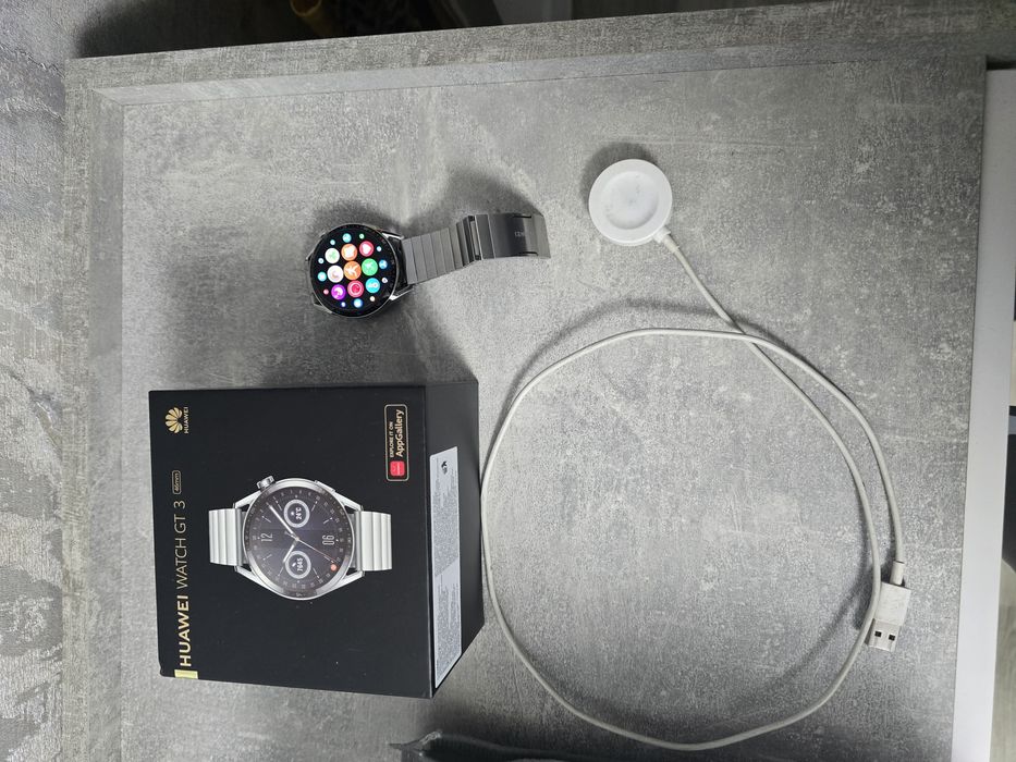 Смарт-годинник Huawei watch gt 3 stainless steel