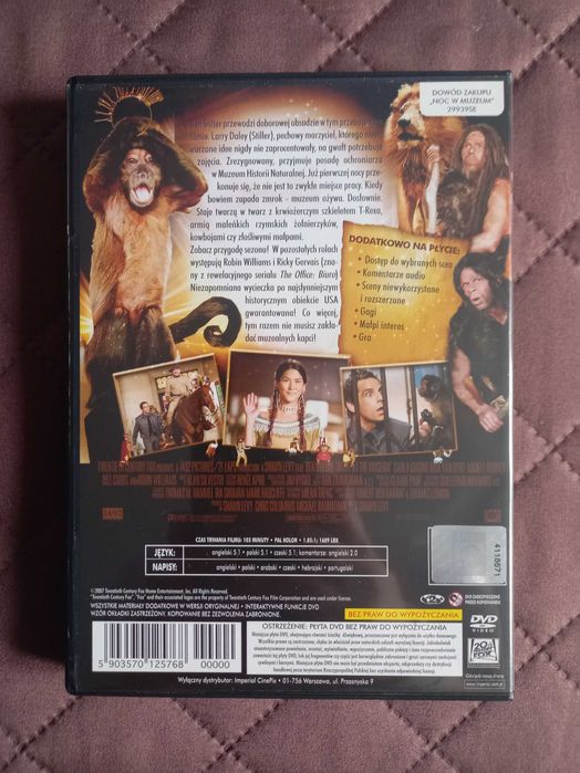 Noc w muzeum DVD
