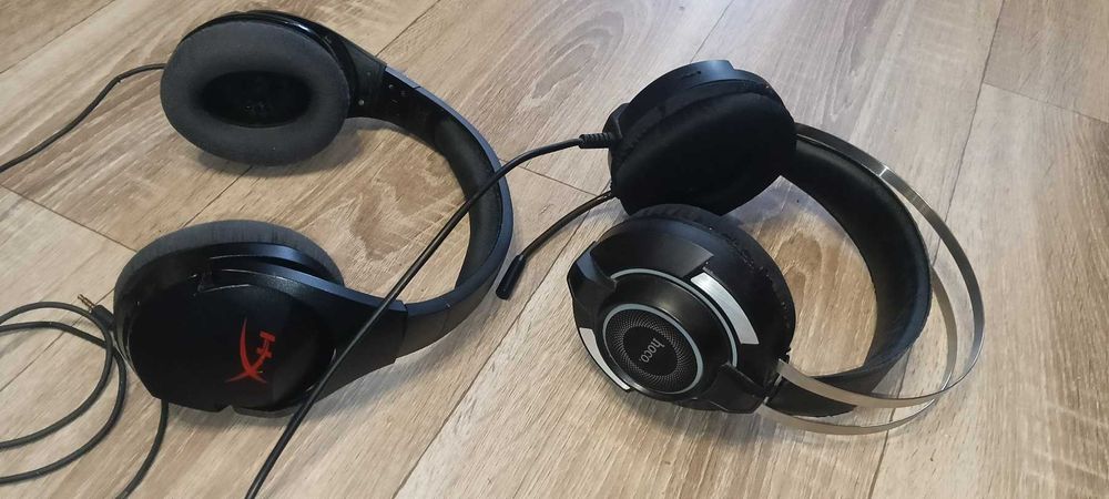 Гарнітура ігрова Навушники HyperX Cloud Stinger HX-HSCS-BK, Hoco ESD06