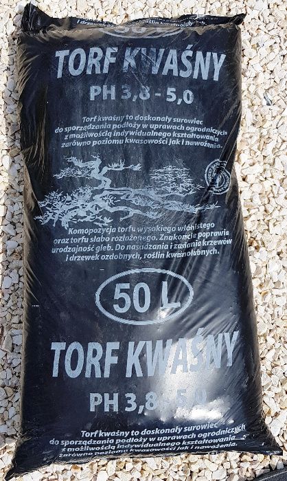 Kwiatowa ogrodowa ziemia uniwersalna do ogrodu torf kora nawóz podłoże