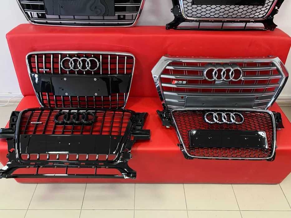решітки радіатора для Audi RS S-Line A1 A3 A4 A5 A6 A7 A8 Q2 Q3 Q5 Q7 Q8 TT