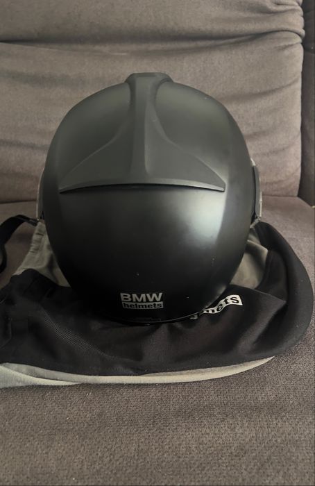 BMW System 6 Evo flip-up helmet (preto fosco)