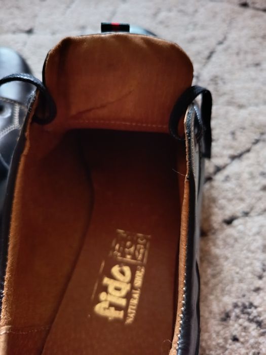 Buty casulowe męskie skórzane Fido 43