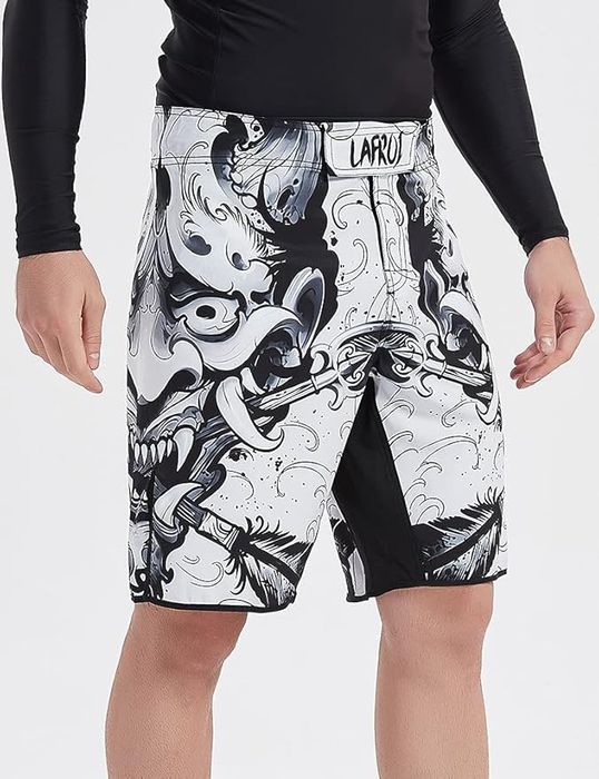 Szorty MMA Bokserskie LAFROI Treningowe Fight Shorts XL
