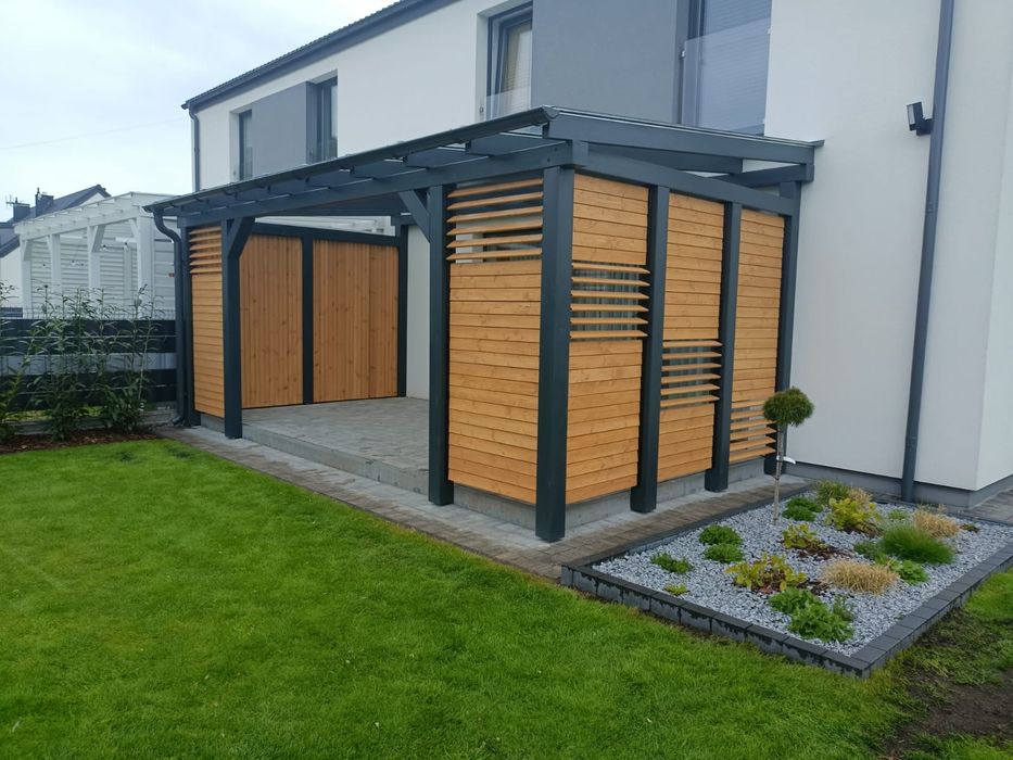 Budowa konstrukcji drewnianych.