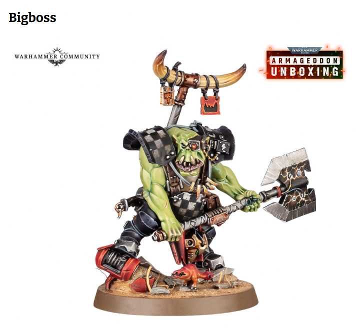 Ork Bigboss Armageddon