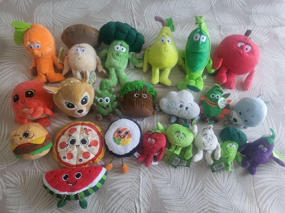 Maskotki, pluszaki Biedronka, Biedroniaki, Gang Biedroniakow