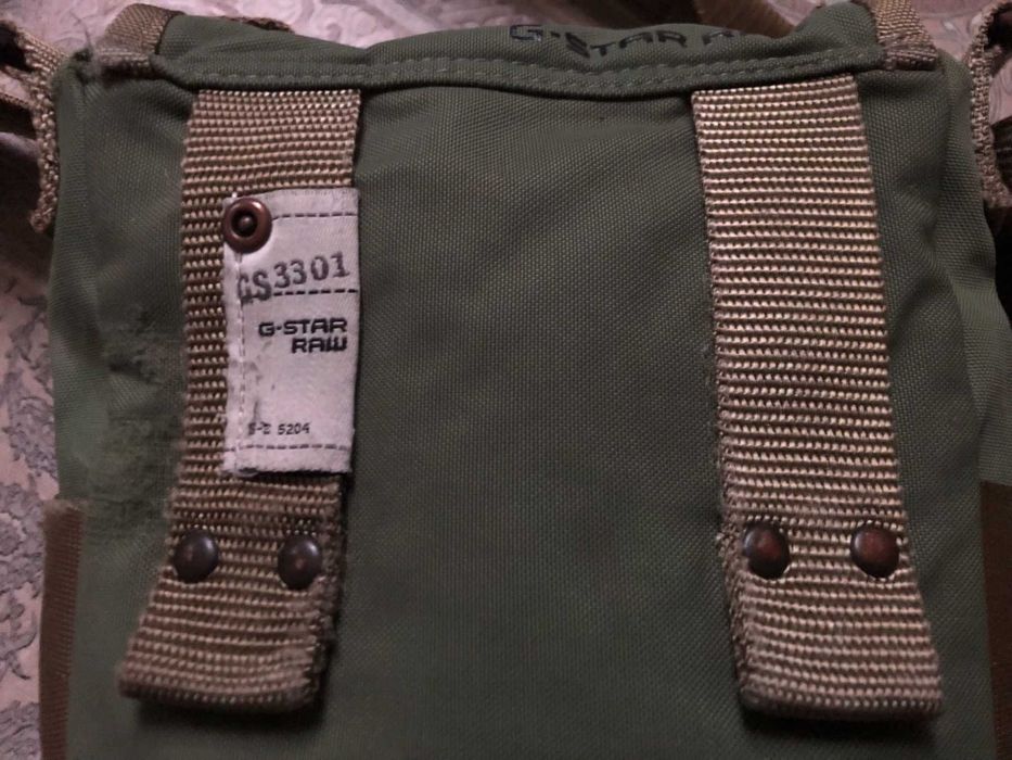 3301 G-STAR / Мужская Сумка Через Плечо/Шею / Зеленый Хаки