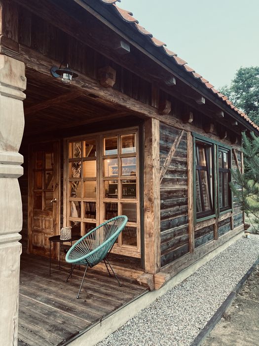 Domek, Mazury Rzeka Krutynia RucianeNida Zameczek Galkowo RucianeNida