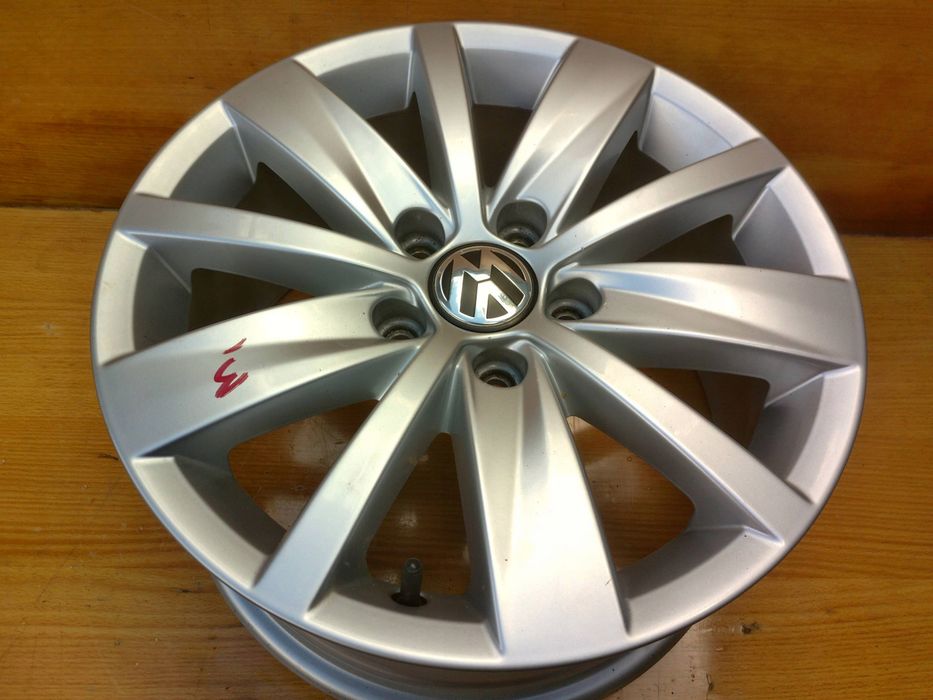 felga 3aa601025 vw passat b7 pojedyncza 7 x 16 et45 5x112 dekielek /3.4/