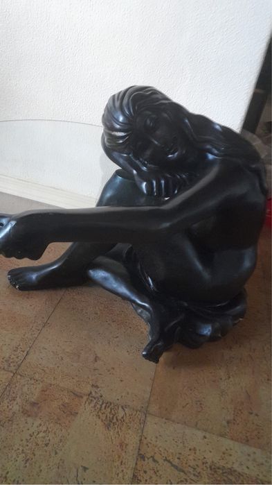 Mesa de vidro como nova