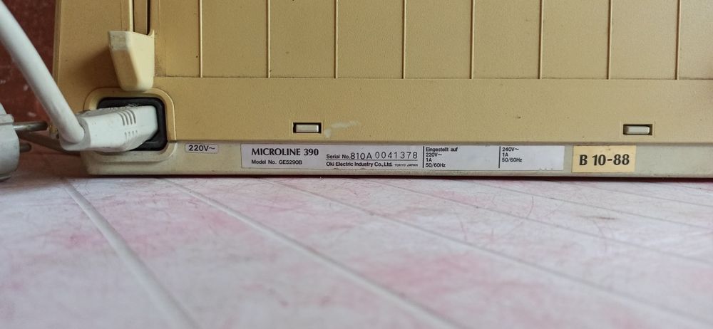 Принтер Oki MICROLINE 390