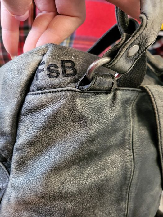 Oryginalny skórzany plecak FREDsBRUDER skóra naturalna