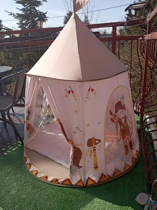 Namiot dla dzieci do domu domek indiański tipi zabawa PREZENT