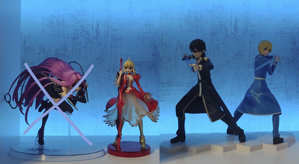 Розпродаж аніме фігурок (SAO, Evangelion, Fate, Naruto та інші)