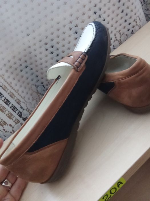 Женские кожаные балетки новые