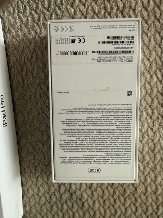 Ipad pro 12,9 2gen 256gb + Iphone XS Max 64gb+apple watch se