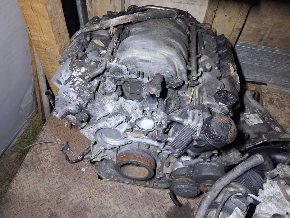silnik V8 Mercedes CL500 w215 C215 - po spaleniu 5.0 V8