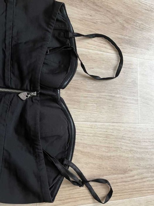 Сукня/ плаття, міні, бюстьє,на блискавці, з воланами 44-46р