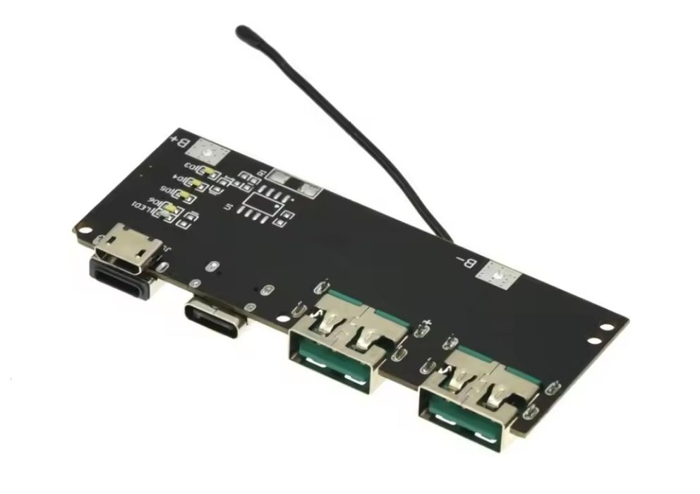 Плата повербанк 22.5w PowerBank QC3 QC4+ быстрая зарядка, чип SW6208