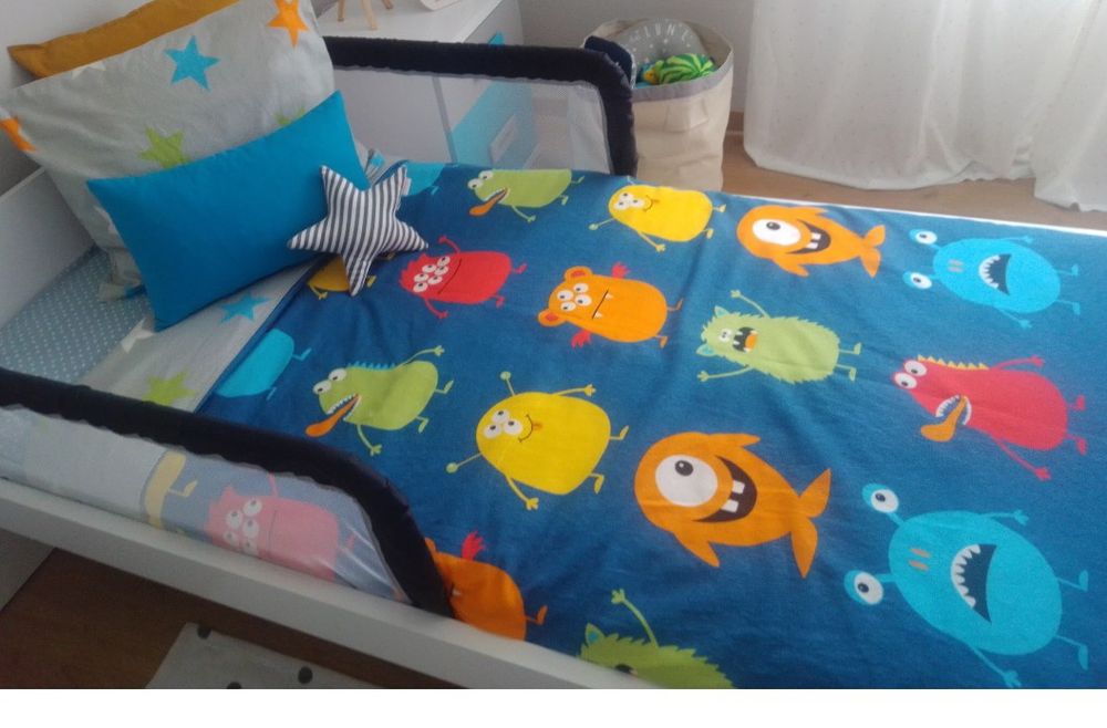 Cama de criança c/colchão 90cmX200