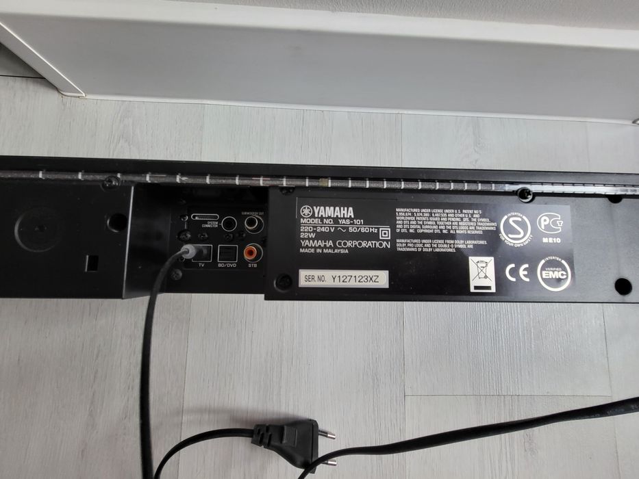 Саундбар Yamaha YAS-101. Домашній кінотеатр.