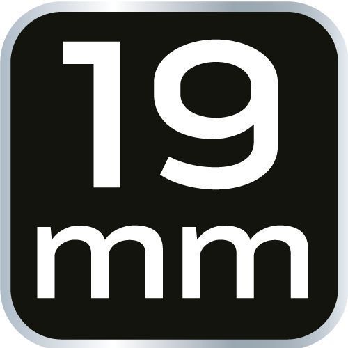 Klucz Płasko-Oczkowy Z Grzechotką, 19 Mm